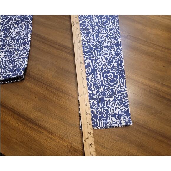 J.McLaughlin Lexi Skinny Jeans • Sz 2 • Blue Floral Print Denim • NWOT - Picture 8 of 10